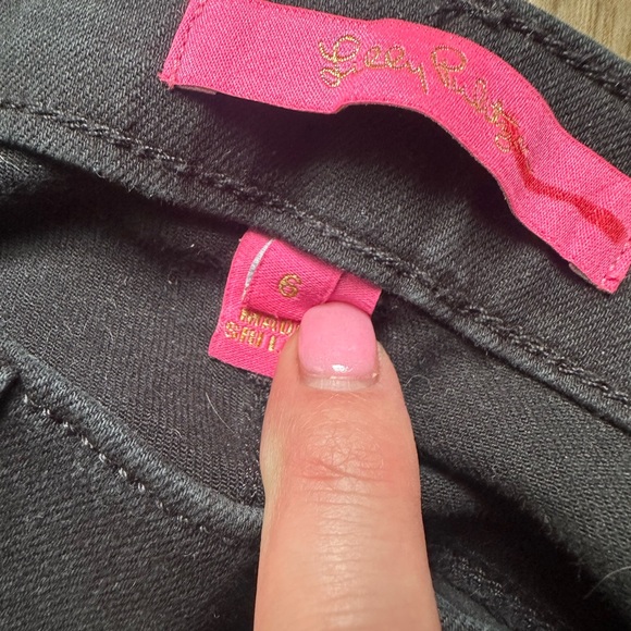 Classic Lilly Pulitzer Black Women's Jeans - Picture 5 of 11